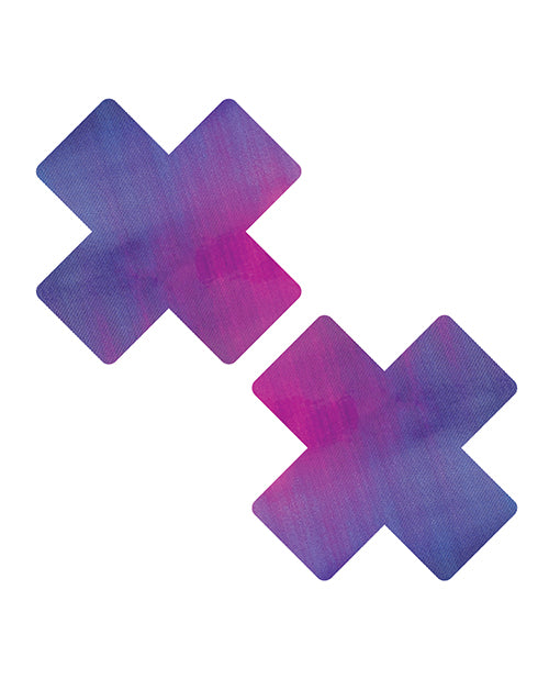 Neva Nude Chameleon Color Changing X Factor Pasties - Pink/Purple