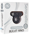Sensuelle Bullet Ring - 7 Function Cock Ring