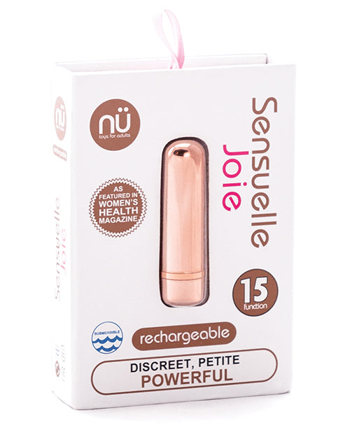 Nu Sensuelle Joie Bullet in Gift Box - 15 Function Rose Gold