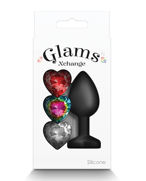Glams Xchange Heart Gem - Small