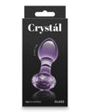 Crystal Gem Butt Plug - Purple