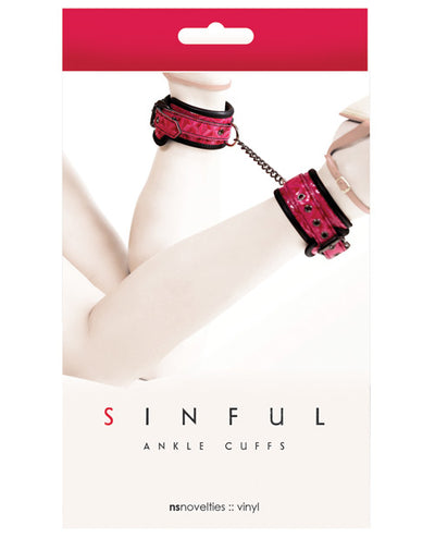 NS Novelties Sinful Ankle Cuffs