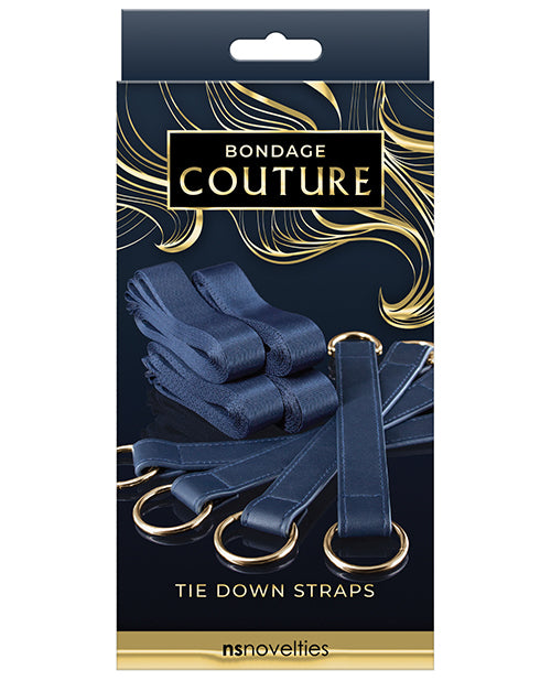 Bondage Couture Tie Down Straps - Blue