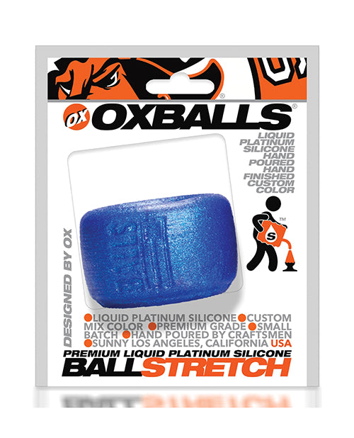Oxballs Silicone Ball T Ball Stretcher - Blueballs