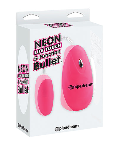 Neon Luv Touch Bullet - 5 Function
