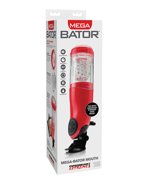 PDX Extreme Mega Bator Rechargeable Strokers - Mouth