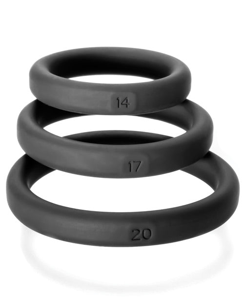Perfect Fit Xact Fit 3 Ring Kit S/M/L - Black
