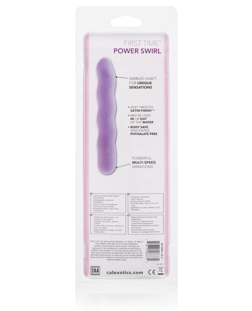 First Time Power Swirl - Purple