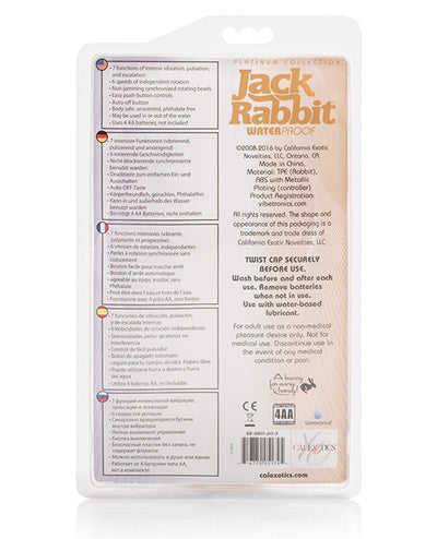 Jack Rabbit Platinum Collection - Assorted Colors