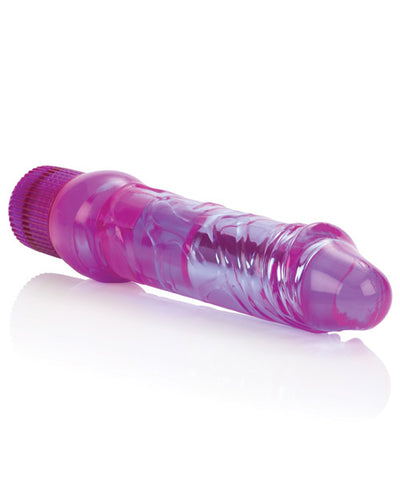 Crystalessence 6.5" Gyrating Penis - Purple