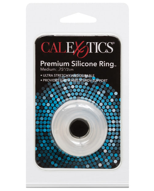 Premium Silicone Ring - Medium Clear
