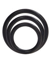 Silicone Support Rings - Black