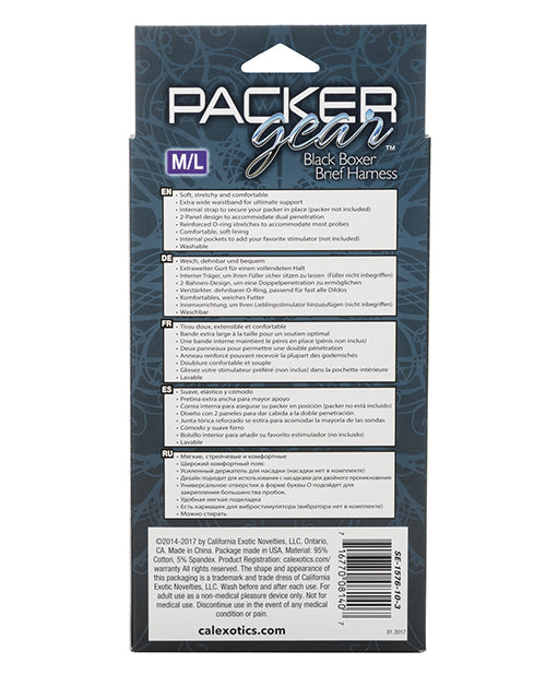 Packer Gear Boxer Harness M/L - Black