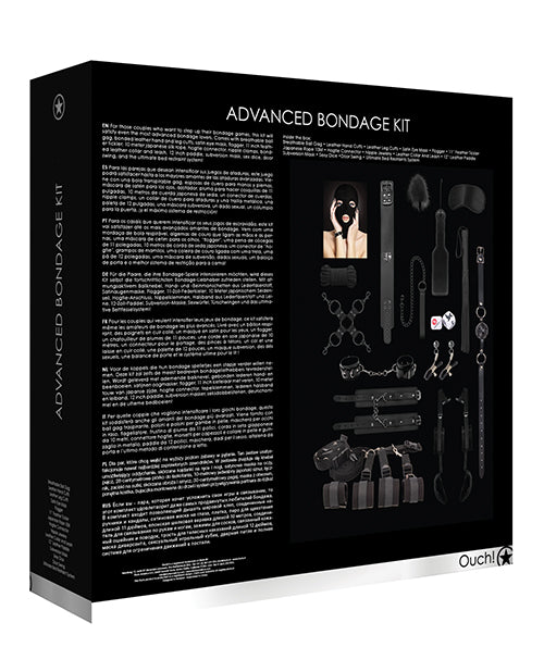 Shots Advanced Bondage Kit - Black