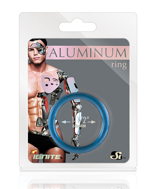 Aluminum Ring - Cobalt Blue 1.5"