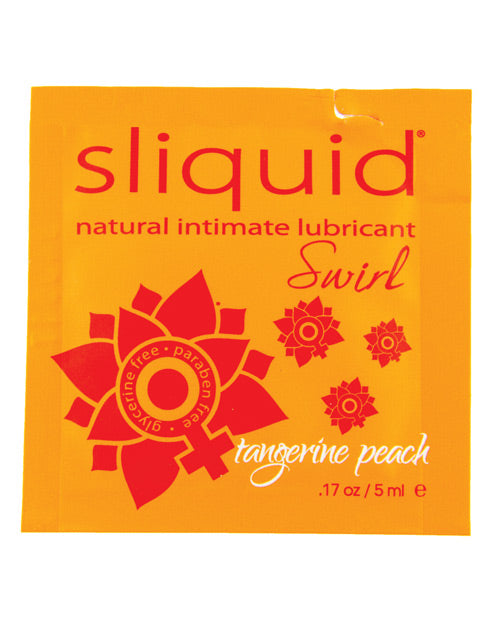 Sliquid Naturals Swirl Lubricant Pillow - Assorted Flavors