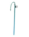 Spartacus 24" Leather Wrapped Cane - Baby Blue