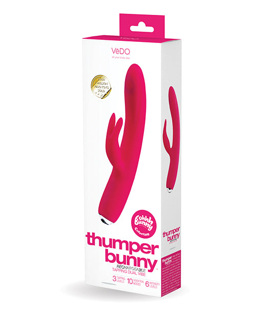VeDo Thumper Bunny Rechargeable Dual Vibe - Assorted Colors