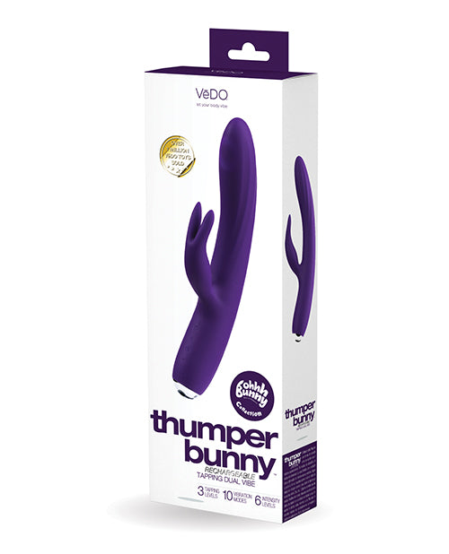 VeDo Thumper Bunny Rechargeable Dual Vibe - Assorted Colors