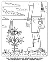 Wood Rocket A Visit to the Cannabis Farm Coloring Book