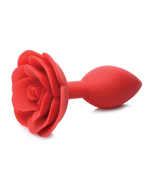 Booty Bloom Silicone Rose Anal Plug - Large